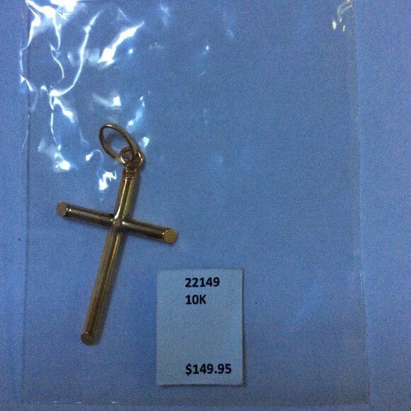 NWT STUNNING 10k GOLD CROSS MSRP $275 - Picture 5 of 5